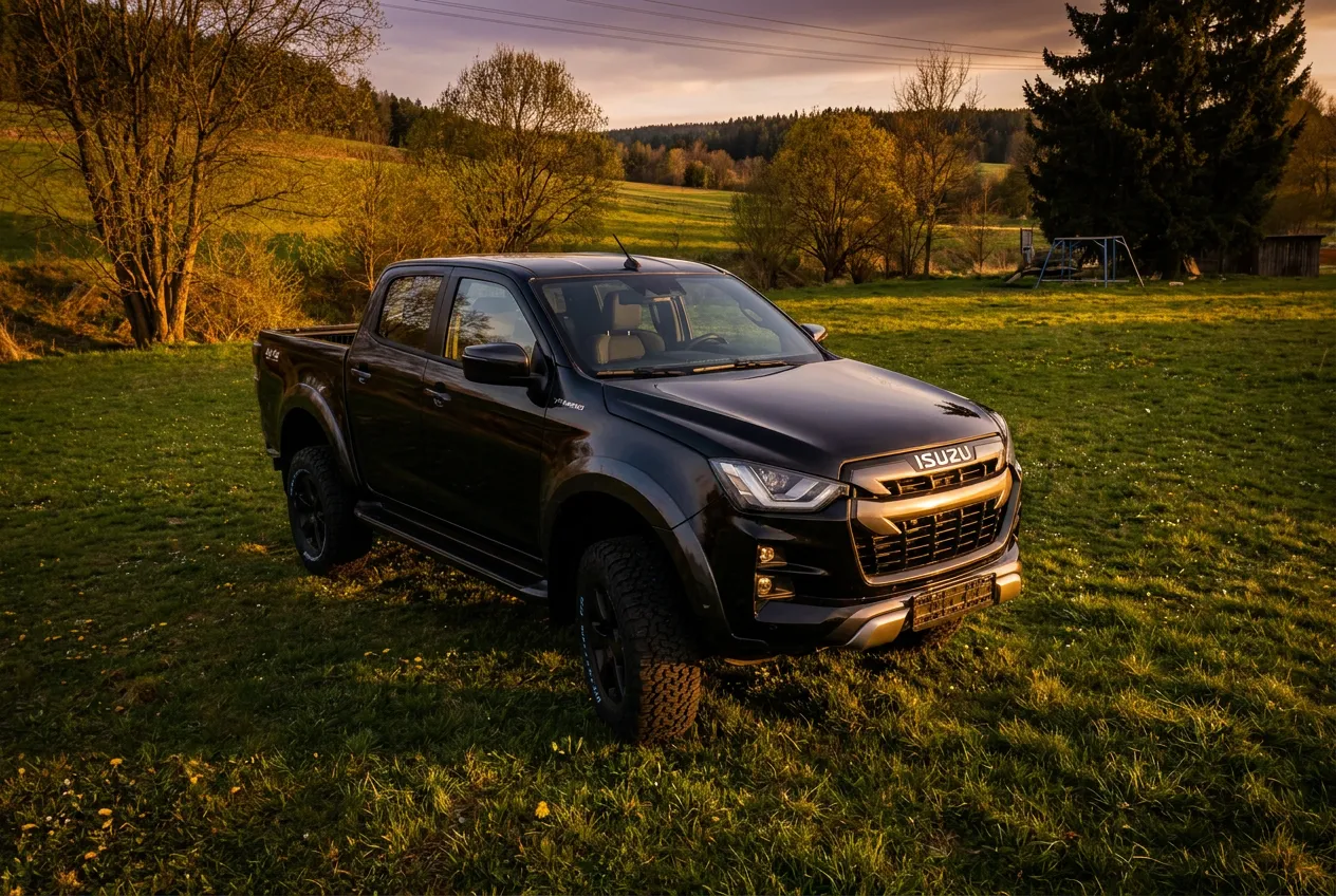 Isuzu D-Max Umbau von Michaelis Tuning, Drohnenaufnahme