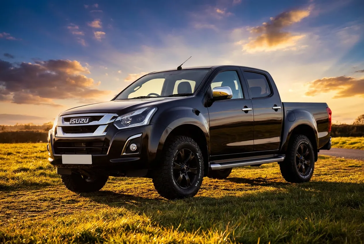 Isuzu D-Max mit Geländereifen von Michaelis Tuning