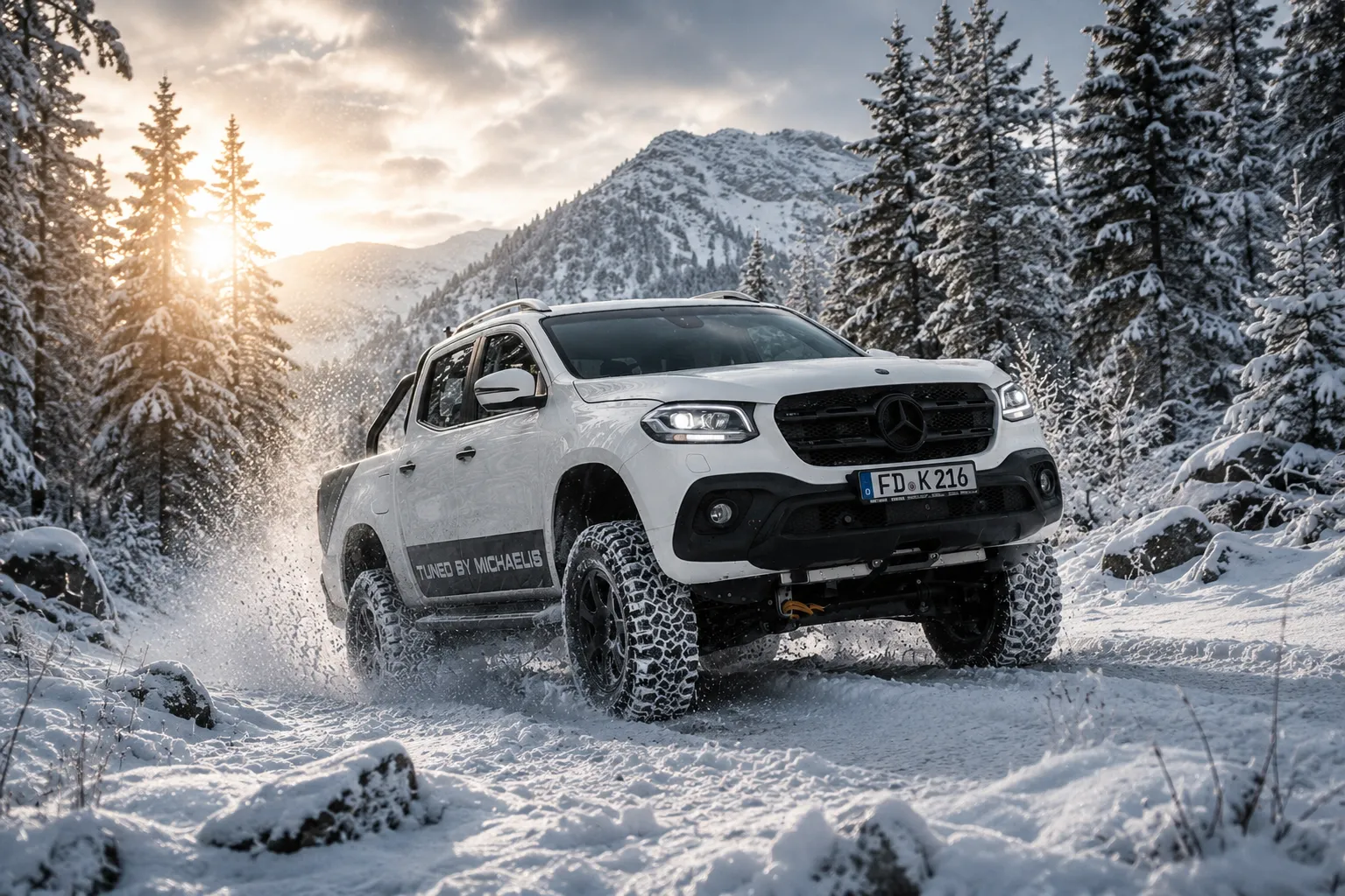 Mercedes X-Klasse Umbau von Michaelis Tuning
