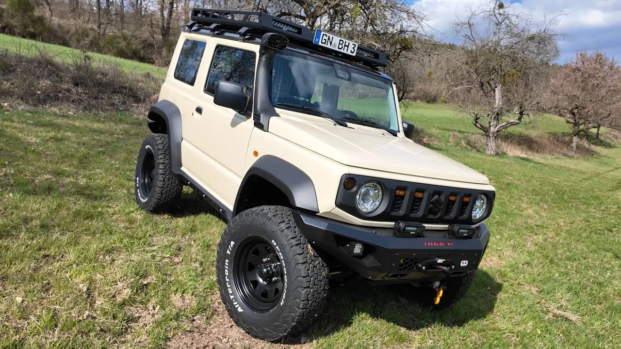 Suzuki Jimny extrem – komplett umgebaut von Michaelis Tuning